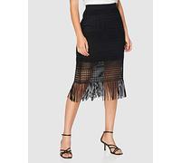 Guess Damen Edith Skirt Rock Not Applicable, Nero, XS