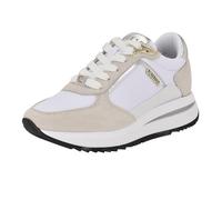 GUESS Damen Energy Sneaker, Weiß/Grau 140, 38 EU