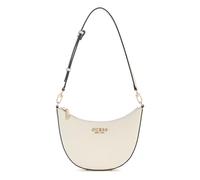 GUESS Damen Fedana Mini Top Zip Shoulder Bag Umhängetasche, Cremeweiß