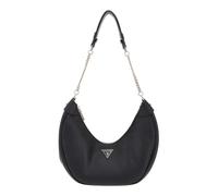 GUESS Damen Fedora Hobo, Schultertasche, Schwarz