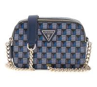 GUESS Damen G Wave Camera Crossbody Umhängetasche, Blaues Logo