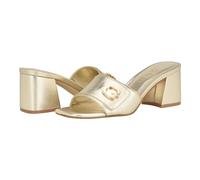 GUESS Damen Gallai Sandale mit Absatz, Gold 710, 36.5 EU