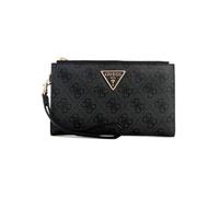Guess Geldbörse Laurel II Damen 4G-Logo mit Griffschlaufe Schwarz