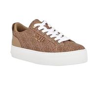 GUESS Damen Genza Sneaker, Latte Multi 110, 38.5 EU