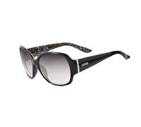 Guess Damen GF0284_01B Sonnenbrille, Schwarz (Nero/Leopardato), 60