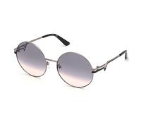 GUESS Damen GU7734 Sonnenbrille, shiny light nickeltin, 60