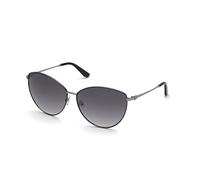 GUESS Damen GU7746 Sonnenbrille, shiny gunmetal, 66