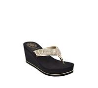 GUESS Damen Gwsarraly4 Zehentrenner, (gold), 39.5 EU