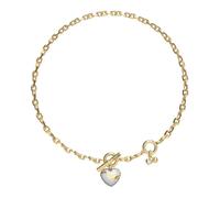Guess JUBN04494JWYGT-U Damen-Kette Herz Goldfarben