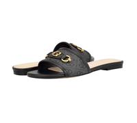 GUESS Damen Hammi Flache Sandale, Schwarz 001, 39 EU