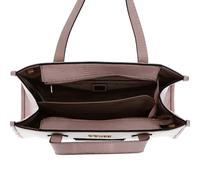 GUESS G Status Compartment Tote Natural / Light Rose 