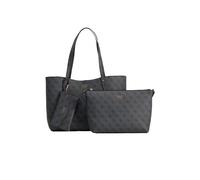 Guess Shopper Brenton 45 cm Lederimitat Damen Coal-Logo