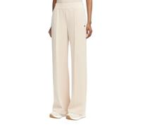 GUESS Damen Hose Olympe Straight Pants Relaxed Fit Braun