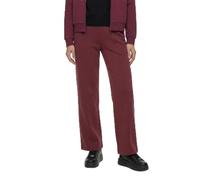 GUESS Damen Hose Olympe Straight Pants Relaxed Fit Rot
