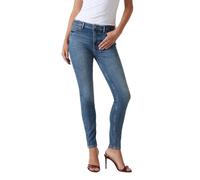 Guess, Damen Hosen Jeans, Guess 1981 Skinny, W2YA46D4Q02-CMD1,Blau Denim, 26