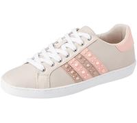 Guess Damen Jacobb Sneaker, Sand Peach, 38 EU