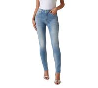 GUESS Damen Jeans Skinny Hohe Taille Himmelblau 31