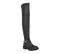 GUESS Damen Jellio Overknee-Stiefel, Schwarz 001, 38.5 EU