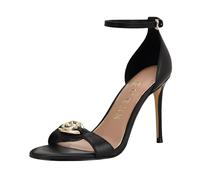 Guess Damen Sandalen mit Absatz Kabrina – Schwarzes Leder 001 – Größe 38,5 EU