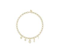 GUESS Damen-Kette Multi Charms Goldfarben JUBN06041JWYGT/U