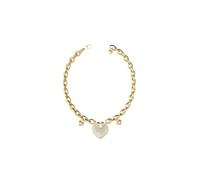 Guess Damen Halskette CRAZY IN LOVE Farbe Gold, Unitalla, Edelstahl, kein Edelstein, Unitalla, Edelstahl, Kein Edelstein