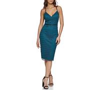Guess Damen Lace Midi Sweetheart Textured Tank Dress Cocktailkleid