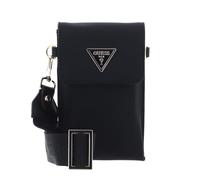 GUESS Latona Flap Chit Chat, Schwarz, Schwarz, Einheitsgröße