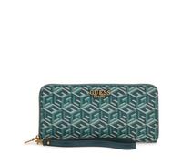 GUESS Damen Laurel Große Geldbörse mit Reißverschluss, Clutch, Hunter Logo