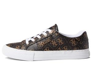 Guess Damen Loven3 Sneaker, Braun Multi 908, 37.5 EU