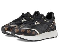 GUESS Damen Luchia Sneaker, Schwarz Multi, 37 EU