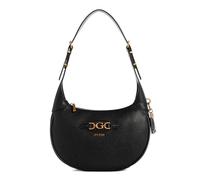GUESS Damen Malva Hobo, Schultertasche, Schwarz