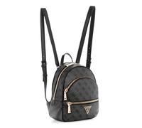 GUESS Damen Manhattan Rucksack, Kohle-Logo, Einheitsgröße