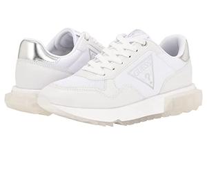 Guess Damen Melany Sneaker, Weiss/opulenter Garten, 38.5 EU