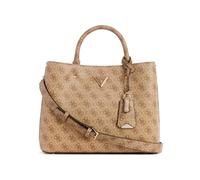 GUESS Damen Meridian Girlfriend Satchel Schulranzen, Griffe Oben, Latte-Logo