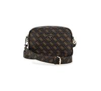 GUESS Meridian Camera Bag Brown Logo