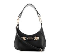 GUESS Damen Mimina Mini Top Zip Crossbody Umhängetasche, Schwarz