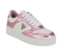 Guess Damen Miram Sneaker, Weiß/Rosa 143, 40 EU