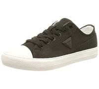 GUESS Damen Mittagessen Sneaker, Schwarz, 39 EU