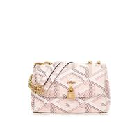 GUESS Damen Montreal Covertible Flap Umhängetasche, Crossbody, Pale Rose Logo