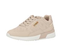 Guess Damen Moxea, Elfenbeinfarbenes Logo Nubuck 150, 40 EU