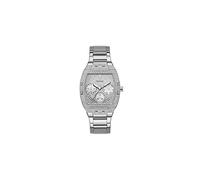 Guess Damen Analog Quarz Uhr mit Edelstahl Armband W0647L6