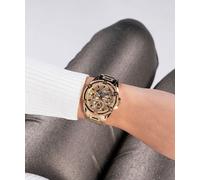 Guess Damen Uhr Armbanduhr QUEEN GW0464L2 Edelstahl gold