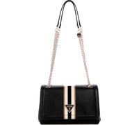 GUESS Damen Noelle Convertible Crossbody Flap Bag Handtasche, Nero