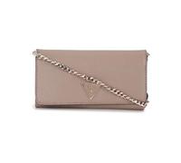 GUESS Damen Noelle Crossbody Flap Organizer Handtasche, Dunkeltaupe