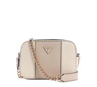 GUESS Damen Noelle Ii Crossbody Kamera Umhängetasche, Off White/Taupe