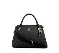 GUESS Noelle II Luxury Satchel Coal Logo