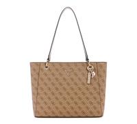 GUESS Damen Noelle Ii Tote Tragetasche, Schultertasche, Latte-Logo