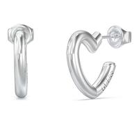 Guess Damen-Ohrringe Herz Creolen JUBE05535JWRHT/U