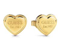 Guess Damen-Ohrringe Herz Ohrstecker Goldfarben JUBE02179JWYG