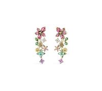 Guess Damen-Ohrringe Ohrhänger Blumen Goldfarben JUBE06030JWYGMCT/U